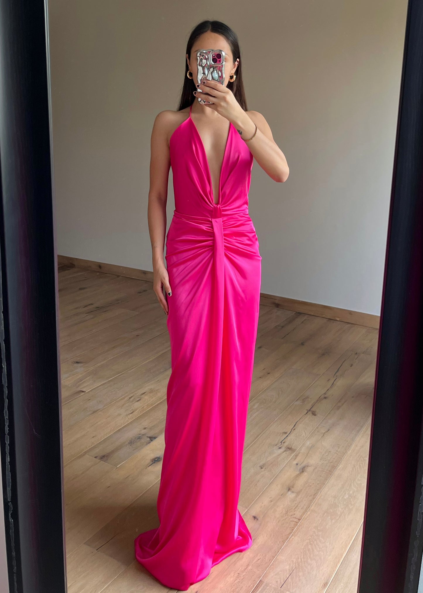 Mariana Pink Maxi Dress