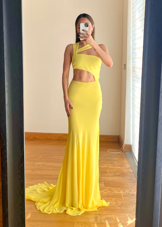 Namibia Yellow Maxi Dress