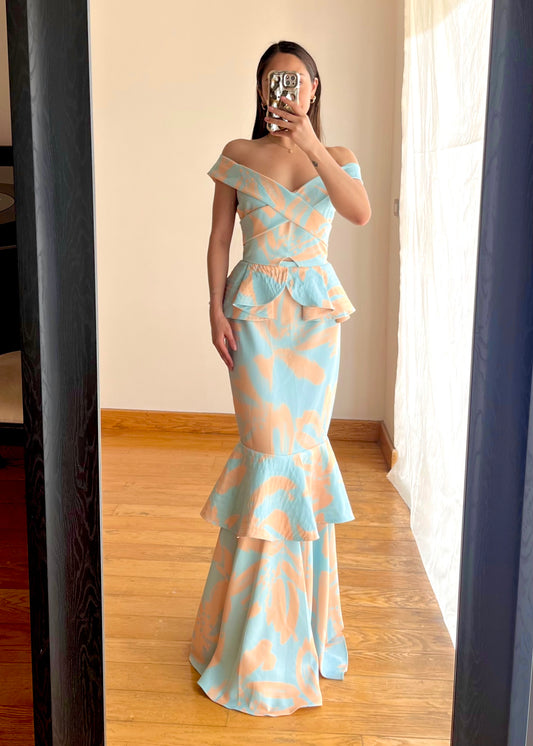 Lola Tropical Maxi Dress