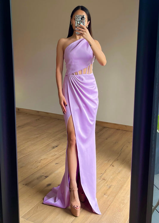 Greta Lilac Maxi Dress