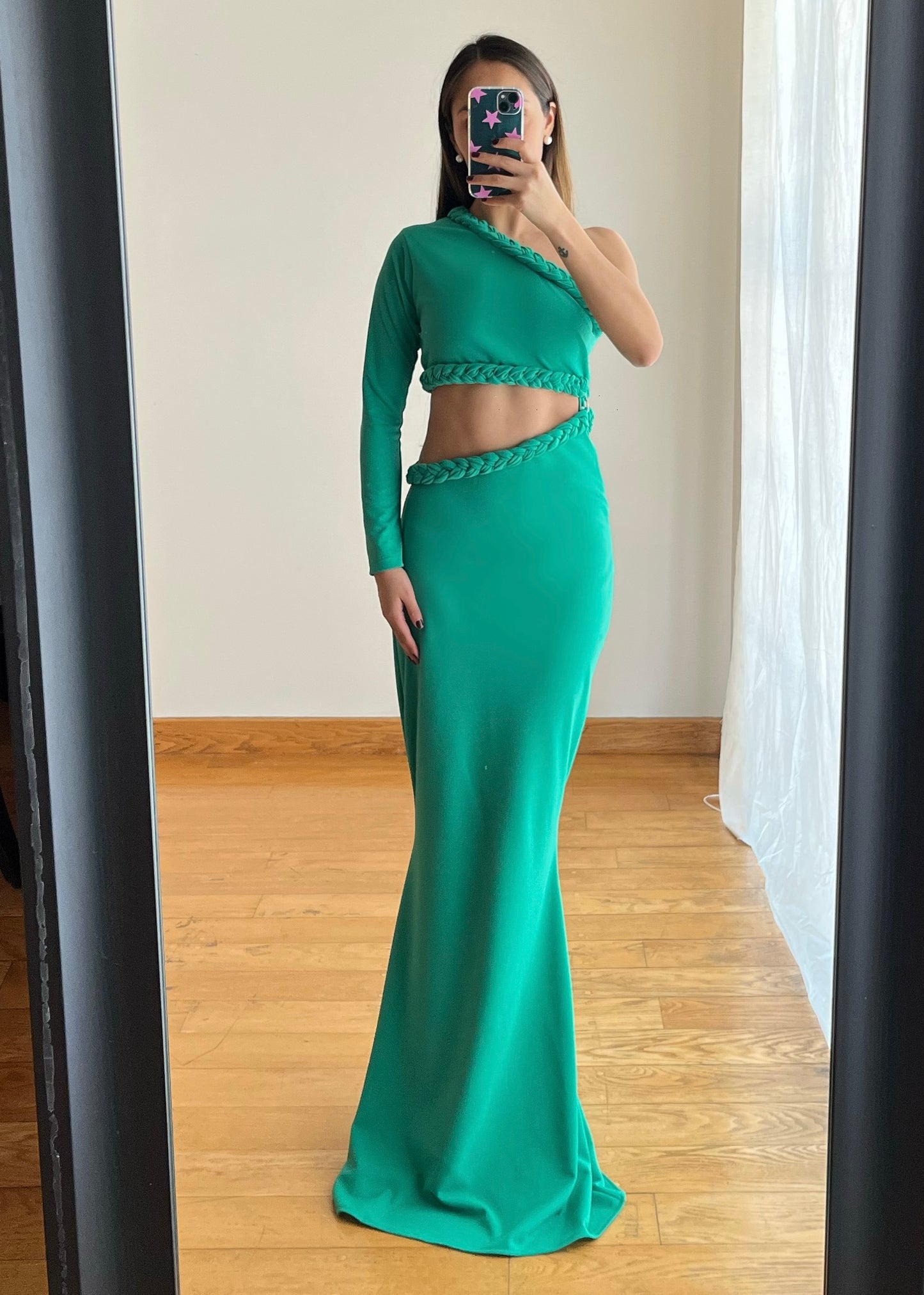 Cayenne Green Maxi Dress